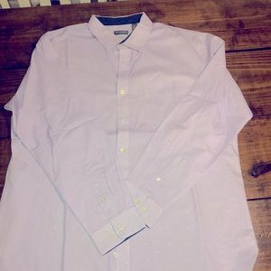 Men’s Van Heusen Dress Shirt Sz XL Purple